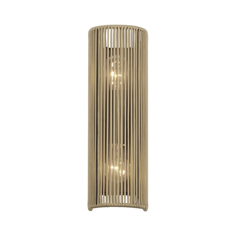 Livex Acordia 2Lt ADA Sconce, Bronze/Venetian Gold Polyester Rope