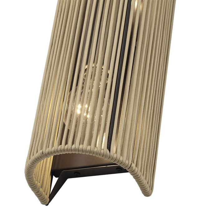 Livex Acordia 2Lt ADA Sconce, Bronze/Venetian Gold Polyester Rope