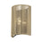 Livex Acordia 1Lt ADA 8" Sconce, Bronze/Venetian Gold Polyester Rope