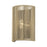 Livex Acordia 1Lt ADA 8" Sconce, Bronze/Venetian Gold Polyester Rope