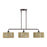 Livex Goldiemesh 3Lt Extra Large Chandelier, Bronze/Gold Polyester