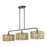 Livex Goldiemesh 3Lt Extra Large Chandelier, Bronze/Gold Polyester