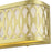 Livex Vistaview 2Lt ADA Sconce, Gold/Hand Crafted Oatmeal Color