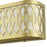 Livex Vistaview 2Lt ADA Sconce, Gold/Hand Crafted Oatmeal Color