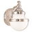 Livex Oldwick 1 Light Sconce, Hand Blown Satin Opal White Glass
