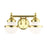 Livex Oldwick Vanity Sconce, Hand Blown Satin Opal White