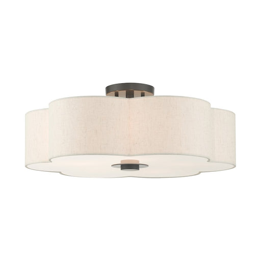 Livex Solstice Semi Flush Mount