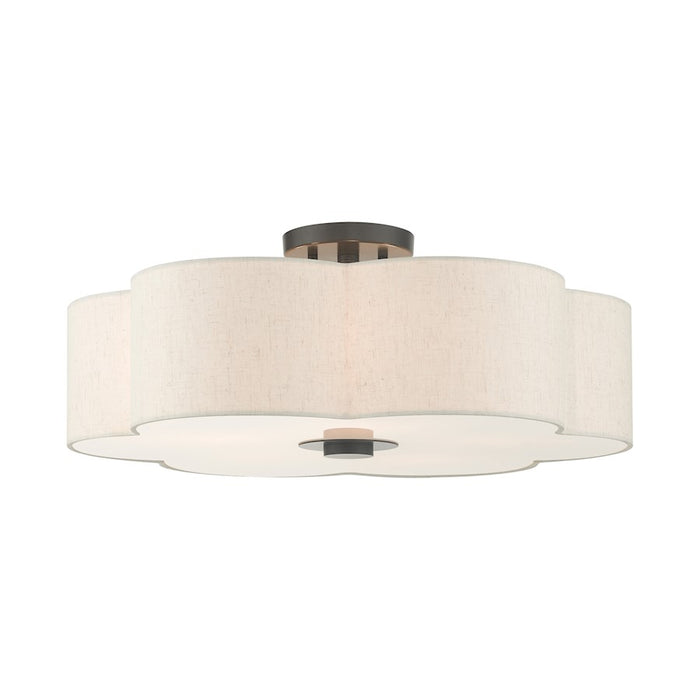 Livex Solstice Semi Flush Mount