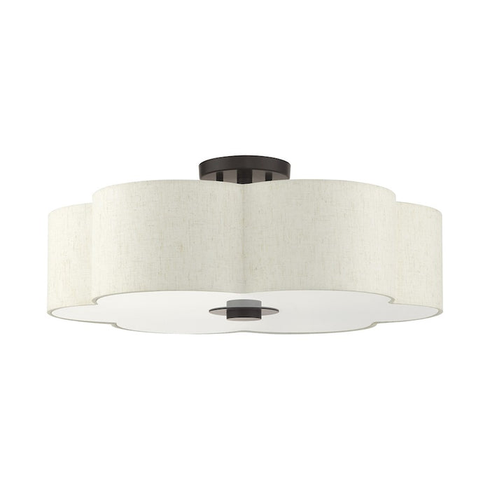 Livex Solstice Semi Flush Mount