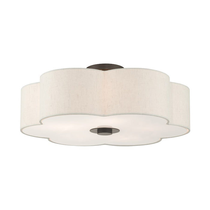 Livex Solstice Semi Flush Mount
