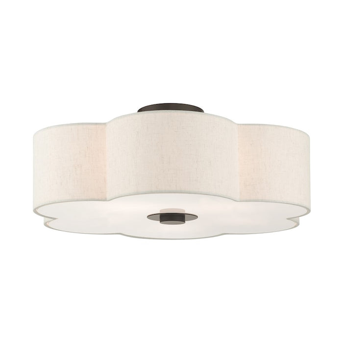 Livex Solstice Semi Flush Mount