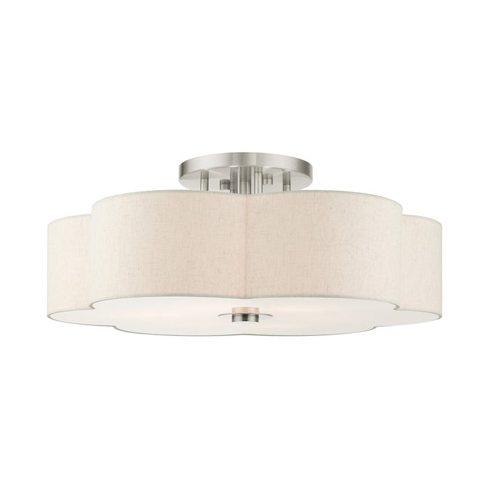 Livex Solstice Semi Flush Mount
