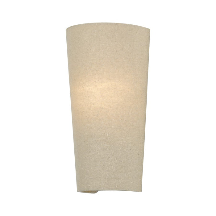 Livex Bellingham 1Lt ADA 5.5" Sconce, Gold/Parchment Hardback