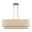 Livex Bellingham 4Lt Large Chandelier, Gold/Parchment Hardback