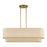 Livex Bellingham 4Lt Large Chandelier, Gold/Parchment Hardback