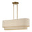 Livex Bellingham 4Lt Large Chandelier, Gold/Parchment Hardback