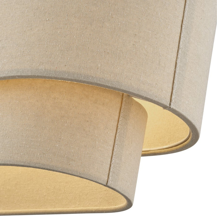 Livex Bellingham 4Lt Large Chandelier, Gold/Parchment Hardback