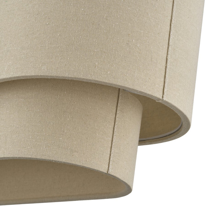 Livex Bellingham 4Lt Large Chandelier, Gold/Parchment Hardback