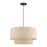 Livex Bellingham 3Lt Pendant, Bronze/Parchment Hardback - 58874-07