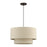 Livex Bellingham 3Lt Pendant, Bronze/Parchment Hardback