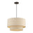Livex Bellingham 3Lt Pendant, Bronze/Parchment Hardback