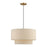 Livex Bellingham 3Lt Pendant, Gold/Parchment Hardback