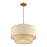 Livex Bellingham 3Lt Pendant, Gold/Parchment Hardback