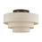 Livex Bellingham 4Lt 21" Semi-Flush, Bronze/Parchment Hardback - 58876-07
