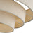 Livex Bellingham 4Lt 21" Semi-Flush, Bronze/Parchment Hardback