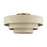 Livex Bellingham 5Lt 28" Semi-Flush, Gold/Parchment Hardback