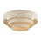 Livex Bellingham 5Lt 28" Semi-Flush, Gold/Parchment Hardback