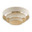 Livex Bellingham 5Lt 28" Semi-Flush, Gold/Parchment Hardback