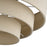 Livex Bellingham 5Lt 28" Semi-Flush, Gold/Parchment Hardback