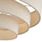 Livex Bellingham 5Lt 28" Semi-Flush, Gold/Parchment Hardback
