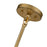 Livex Bellingham 8Lt 32" Pendant Chandelier, Gold/Parchment Hardback