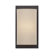 Livex Bellingham 1Lt ADA Sconce, Bronze/Parchment Hardback - 58890-07