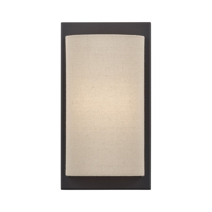 Livex Bellingham 1Lt ADA Sconce, Bronze/Parchment Hardback - 58890-07