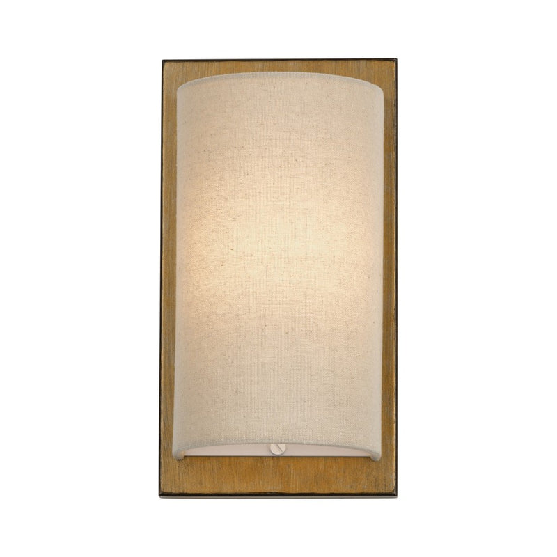 Livex Bellingham 1Lt ADA 6" Sconce, Gold/Parchment Hardback