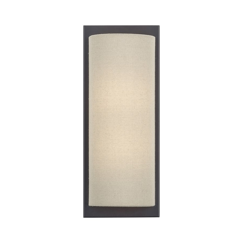 Livex Bellingham 2Lt ADA Sconce, Bronze/Parchment Hardback - 58899-07