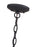 Livex Laurelin 6Lt Chandelier, Bronze/Rustic Walnut Rattan Column