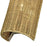 Livex Weavington 1Lt ADA Sconce, Gold/Hand-Woven Rustic Walnut