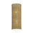 Livex Weavington 2Lt ADA 6" Sconce, Gold/Hand-Woven Rustic Walnut