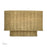 Livex Weavington 2Lt ADA 12" Sconce, Gold/Hand-Woven Rustic Walnut - 60037-48