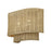 Livex Weavington 2Lt ADA 12" Sconce, Gold/Hand-Woven Rustic Walnut
