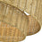 Livex Weavington 4Lt Extra Large Semi-Flush, Gold/Rustic Walnut