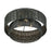 Livex Weavington 3Lt 18" Dia Semi-Flush, Black/Charred Gray