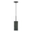 Livex Weavington 1Lt 5" Dia Mini Pendant, Black/Charred Gray