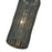 Livex Weavington 1Lt 5" Dia Mini Pendant, Black/Charred Gray