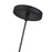 Livex Weavington 1Lt 5" Dia Mini Pendant, Black/Charred Gray
