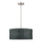 Livex Weavington 3Lt Pendant Chandelier, Nickel/Charred Gray
